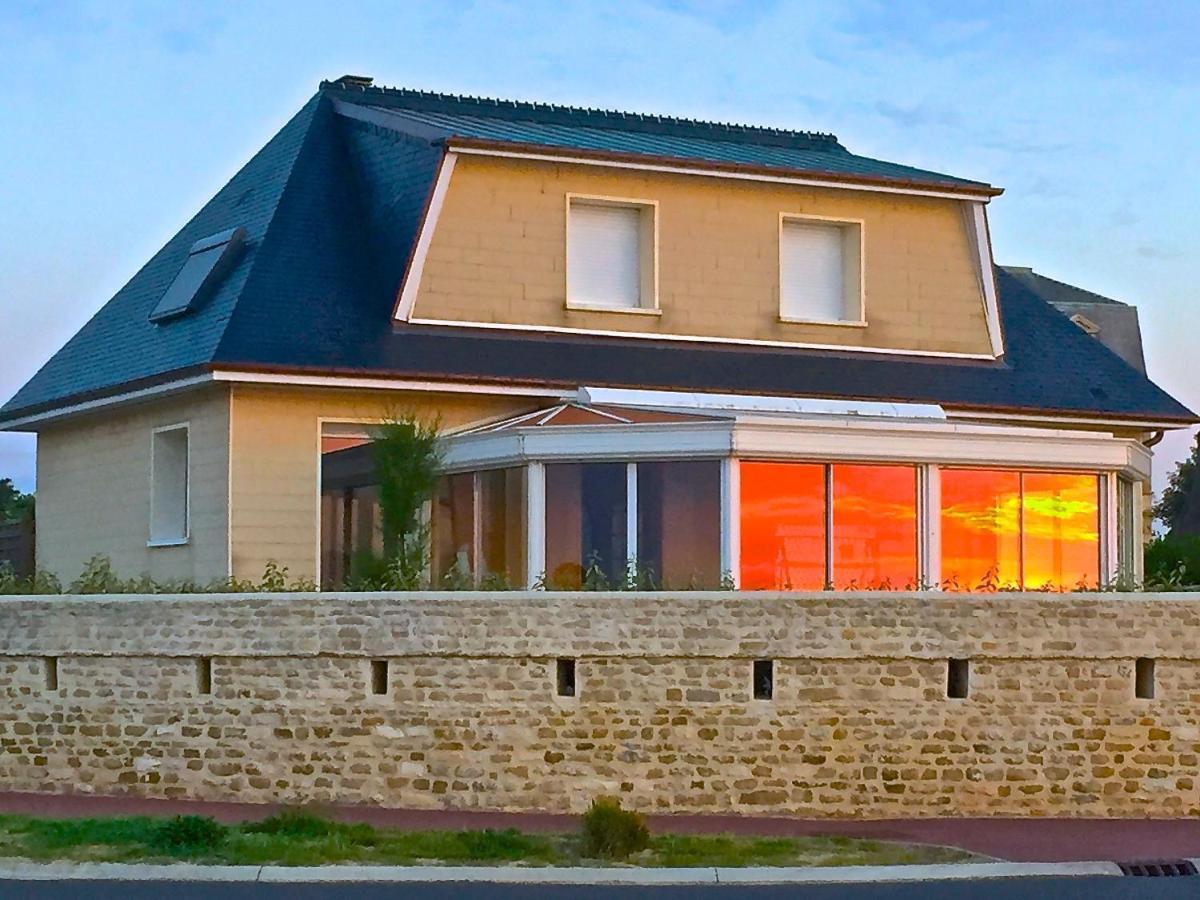 Villa Lumineuse En Front De Mer - Gold Beach Asnelles Εξωτερικό φωτογραφία