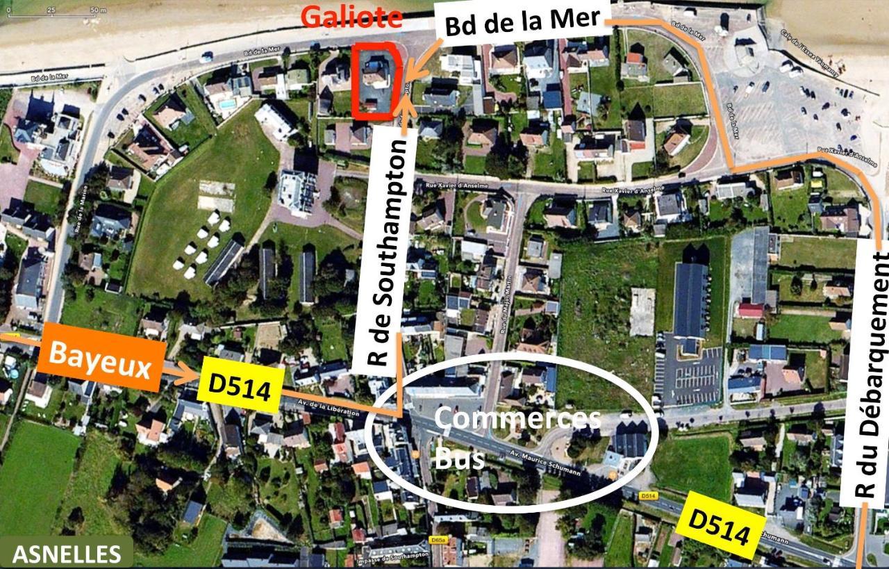Villa Lumineuse En Front De Mer - Gold Beach Asnelles Εξωτερικό φωτογραφία