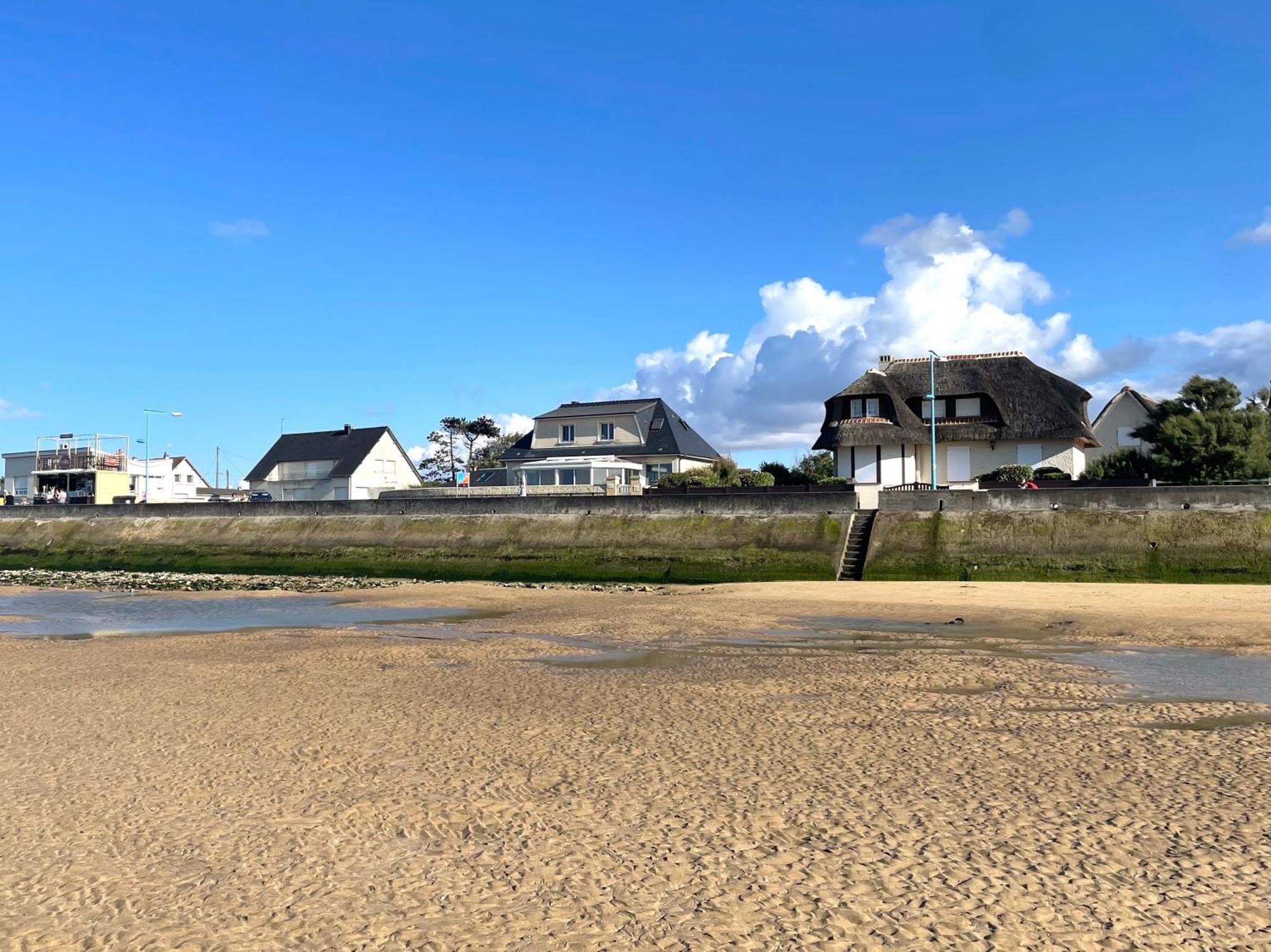 Villa Lumineuse En Front De Mer - Gold Beach Asnelles Εξωτερικό φωτογραφία